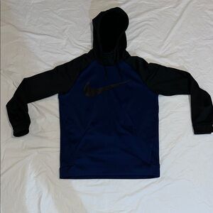 Nike Navy and Black Hoodie